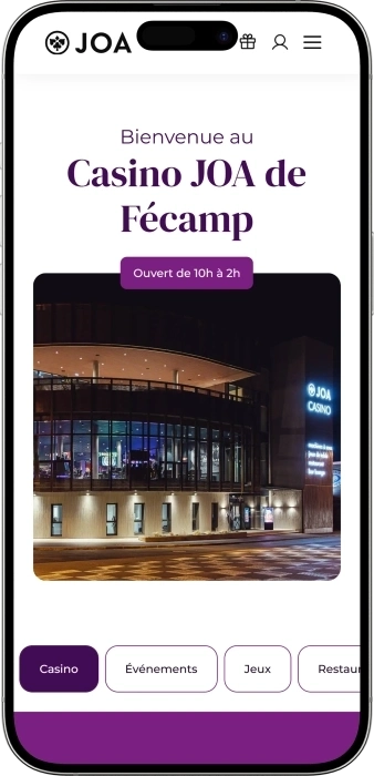 Application Casino JOA de Fécamp
